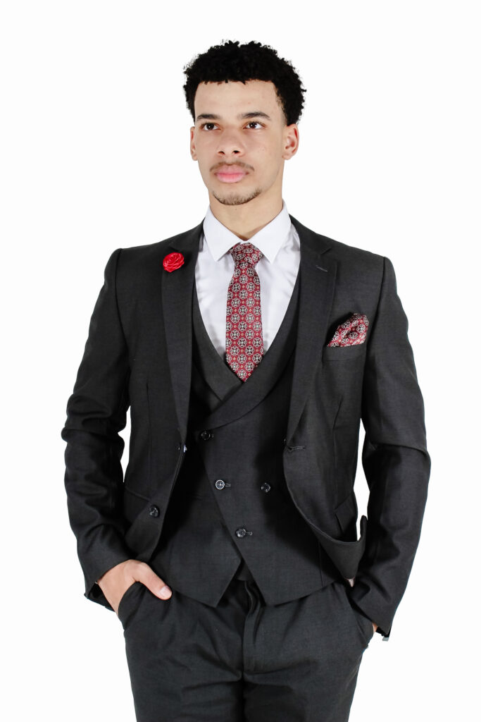 3pc Tailored Fit Suit (Charcoal) – SUITS SOCIETY